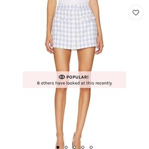 Amanda Uprichard Oleander Skirt in Tweed NWT size S